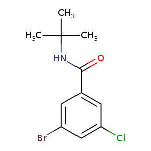3-Bromo-n-(tert-butyl)-5-chlorobenzamide