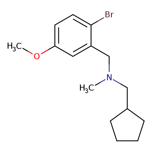[(2-Bromo-5-methoxyphenyl)methyl](cyclopentylmethyl)methylamine