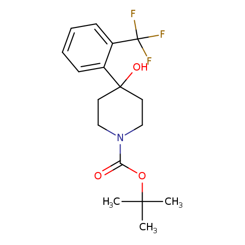 1-BOC-4-(2-TRIFLUOROMETHYLPHENYL)-4-PIPERIDINOL