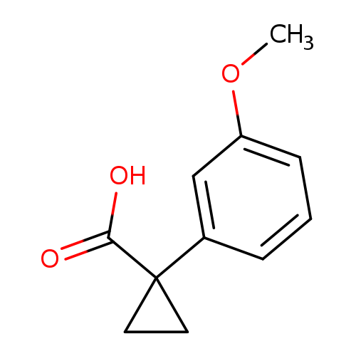 1-(3-Methoxyphenyl)cyclopropanecarboxylic acid
