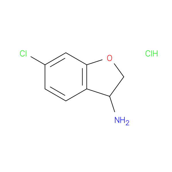 6-Chloro-2,3-dihydro-benzofuran-3-ylamine hydrochloride