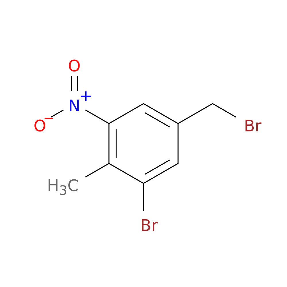 1-bromo-5-(bromomethyl)-2-methyl-3-nitrobenzene