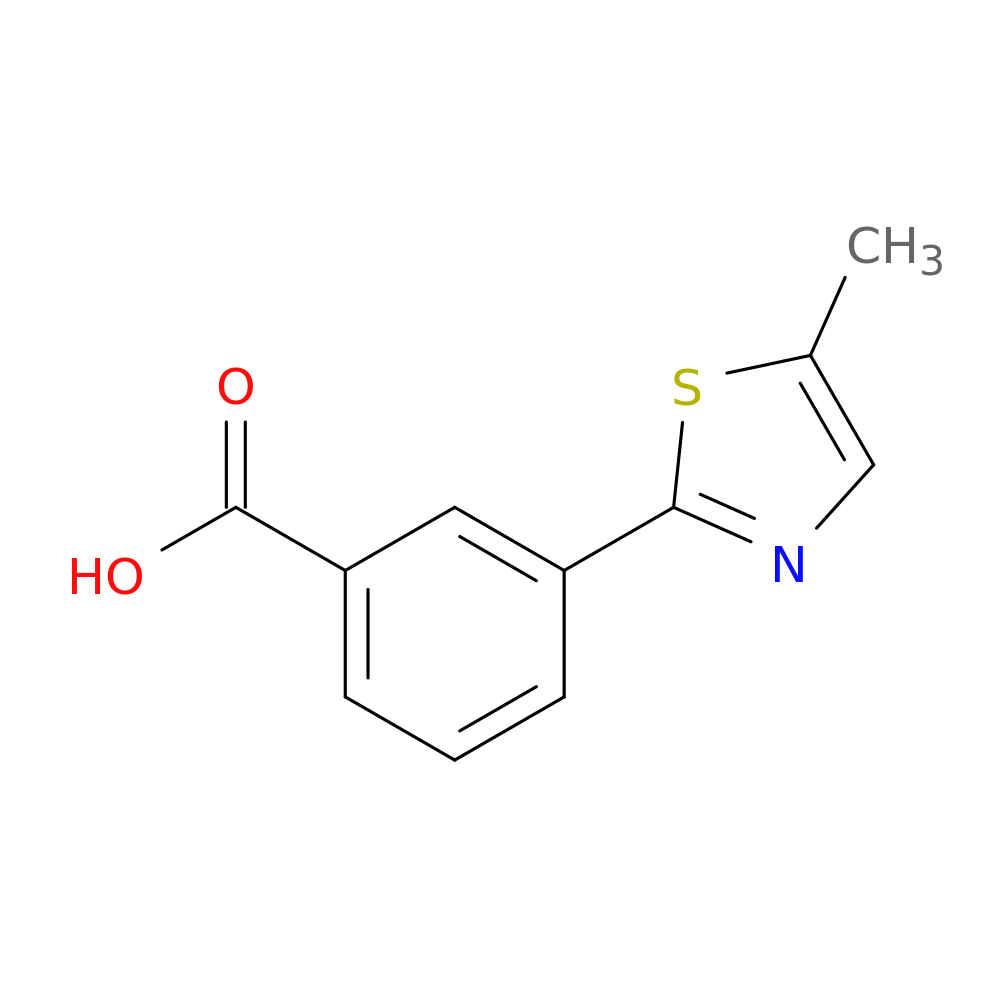 3-(5-Methylthiazol-2-yl)benzoic acid