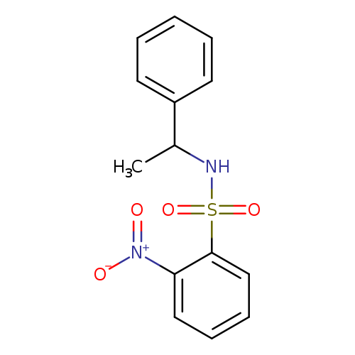 2-Nitro-n-(1-phenylethyl)benzenesulfonamide