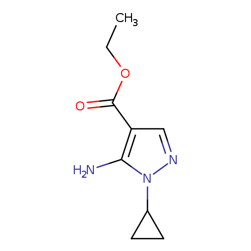 ethyl 5-amino-1-cyclopropyl-1H-pyrazole-4-carboxylate