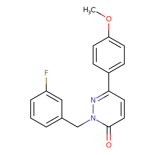 2-[(3-fluorophenyl)methyl]-6-(4-methoxyphenyl)-2,3-dihydropyridazin-3-one