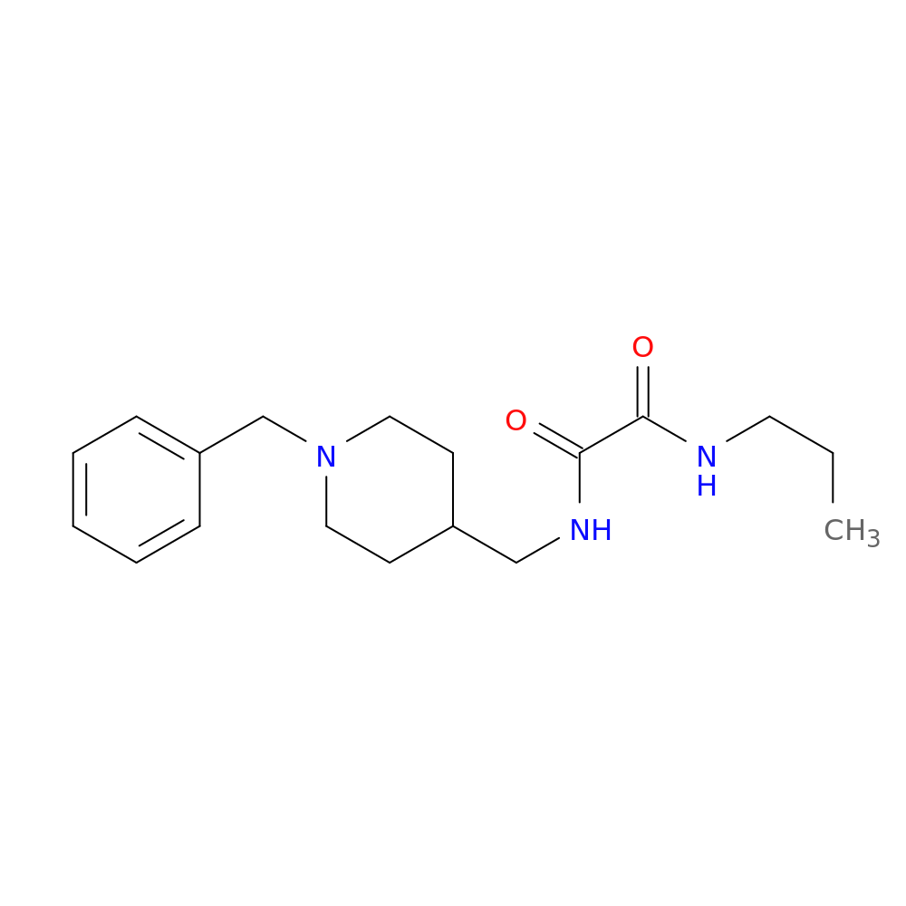 N'-[(1-benzylpiperidin-4-yl)methyl]-N-propylethanediamide