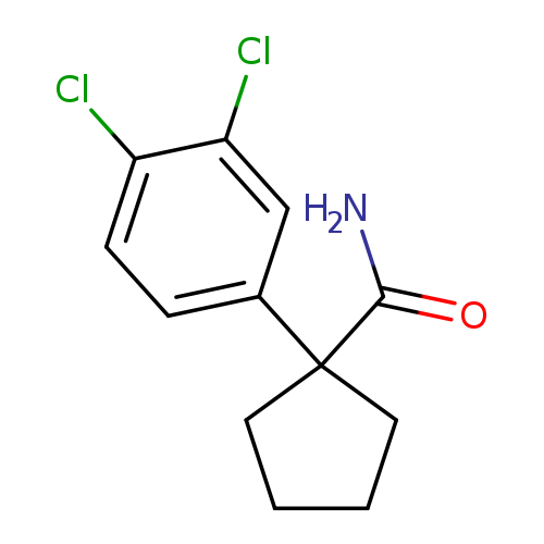 1-(3,4-Dichlorophenyl)cyclopentane-1-carboxamide