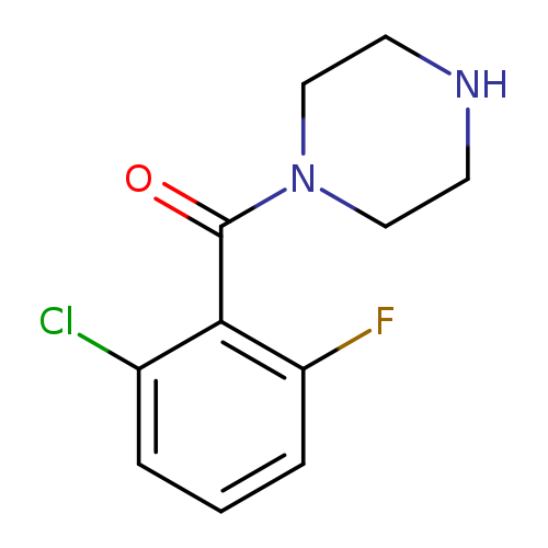 1-(2-chloro-6-fluorobenzoyl)piperazine