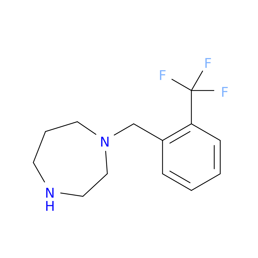 1-{[2-(trifluoromethyl)phenyl]methyl}-1,4-diazepane