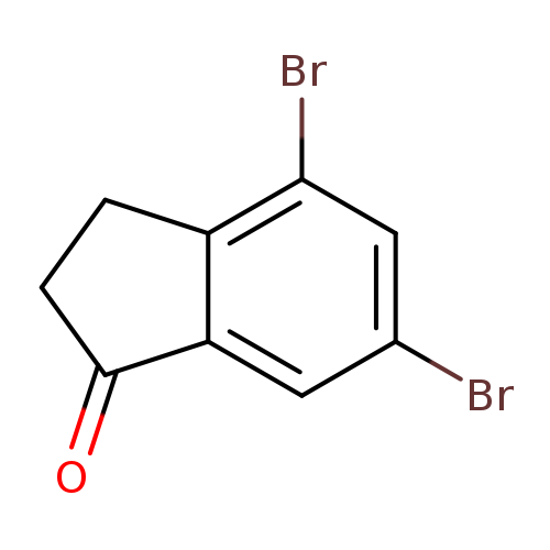 1H-Inden-1-one, 4,6-dibromo-2,3-dihydro-