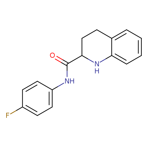 N-(4-Fluorophenyl)-1,2,3,4-tetrahydroquinoline-2-carboxamide