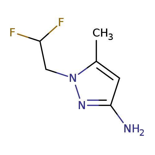 1-(2,2-Difluoroethyl)-5-methyl-1h-pyrazol-3-amine