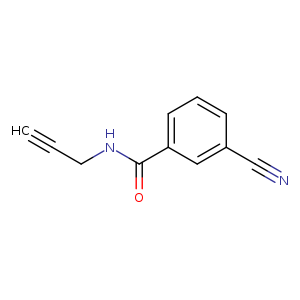 3-cyano-N-(prop-2-yn-1-yl)benzamide