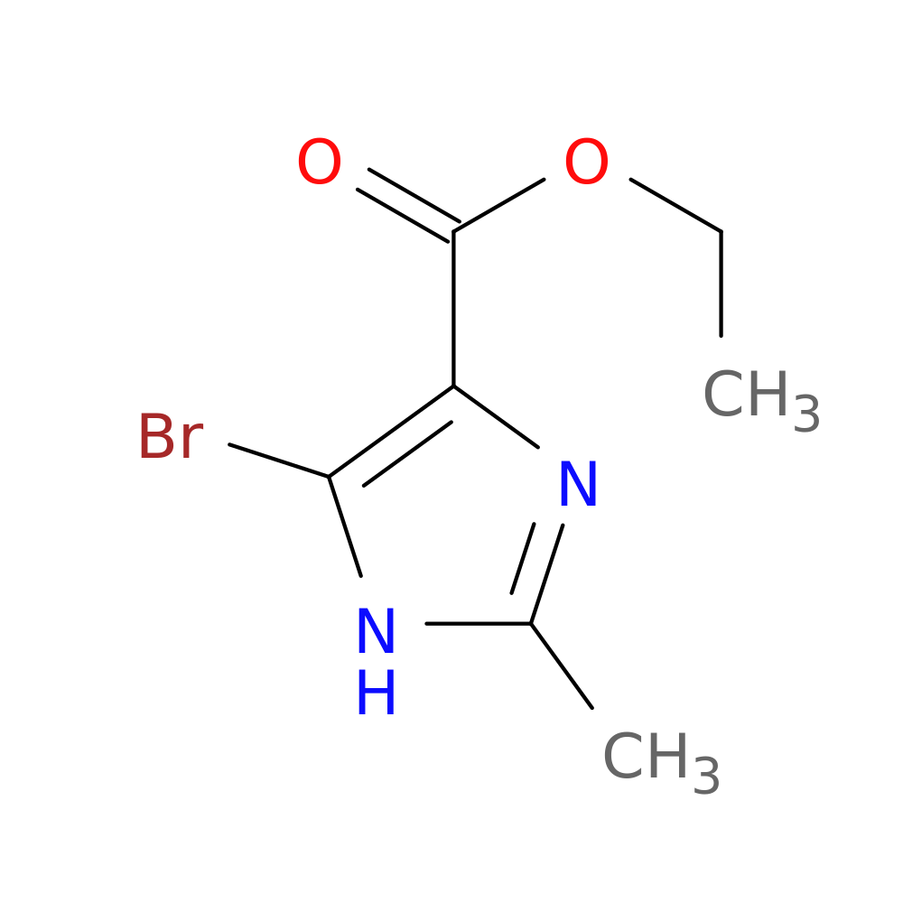 ethyl 5-bromo-2-methyl-1H-imidazole-4-carboxylate