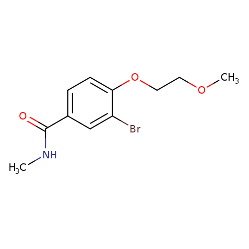 3-bromo-4-(2-methoxyethoxy)-N-methylbenzamide