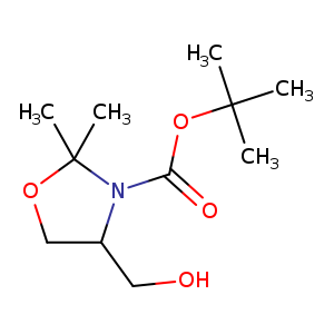 tert-butyl 4-(hydroxymethyl)-2,2-dimethyl-1,3-oxazolidine-3-carboxylate