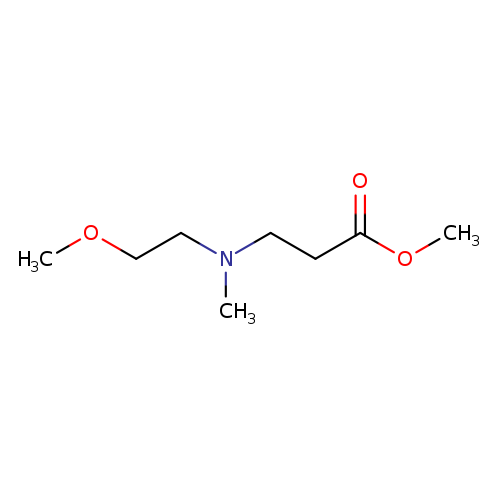 Methyl 3-[(2-methoxyethyl)(methyl)amino]propanoate