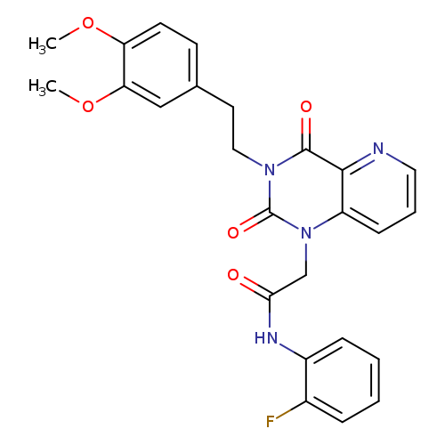 2-{3-[2-(3,4-dimethoxyphenyl)ethyl]-2,4-dioxo-1H,2H,3H,4H-pyrido[3,2-d]pyrimidin-1-yl}-N-(2-fluorophenyl)acetamide