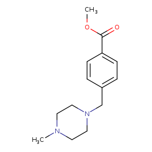 METHYL 4-(4-METHYLPIPERAZINOMETHYL)BENZOATE