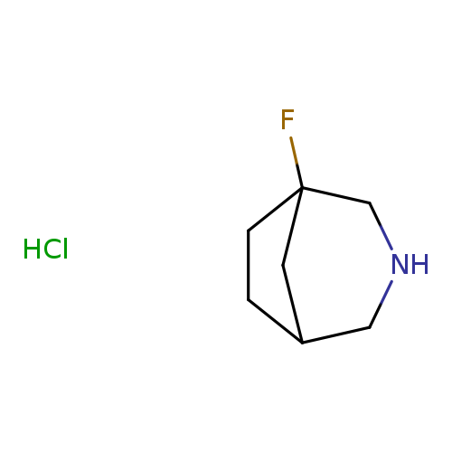 1-fluoro-3-azabicyclo[3.2.1]octane hydrochloride