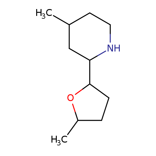4-methyl-2-(5-methyloxolan-2-yl)piperidine