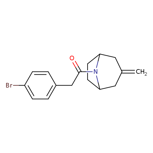 2-(4-bromophenyl)-1-{3-methylidene-8-azabicyclo[3.2.1]octan-8-yl}ethan-1-one