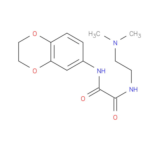 N'-(2,3-dihydro-1,4-benzodioxin-6-yl)-N-[2-(dimethylamino)ethyl]ethanediamide