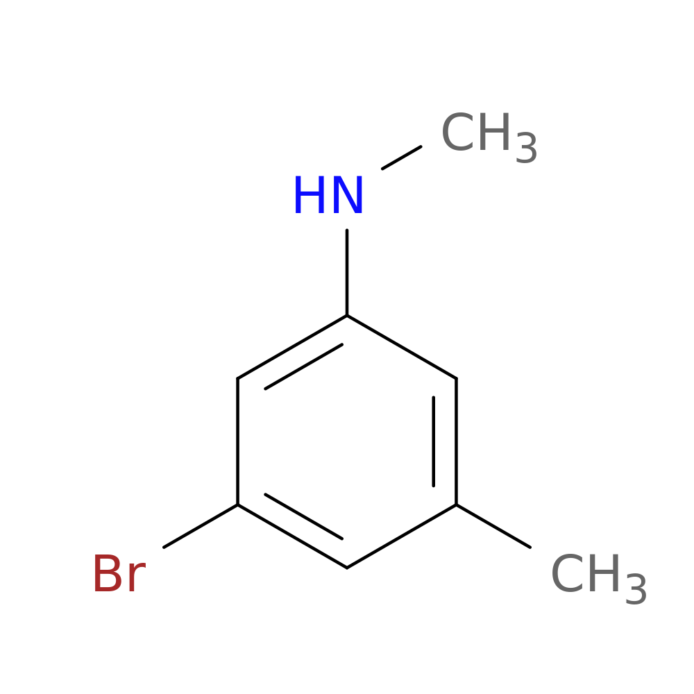 3-Bromo-N,5-dimethylaniline