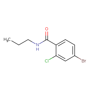 4-Bromo-2-chloro-N-propylbenzamide