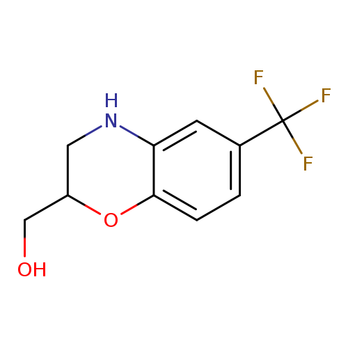 [6-(trifluoromethyl)-3,4-dihydro-2H-1,4-benzoxazin-2-yl]methanol