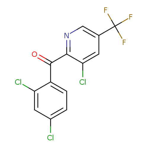 3-chloro-2-(2,4-dichlorobenzoyl)-5-(trifluoromethyl)pyridine