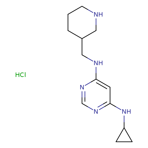 N-Cyclopropyl-N'-piperidin-3-ylmethyl-pyrimidine-4,6-diamine hydrochloride