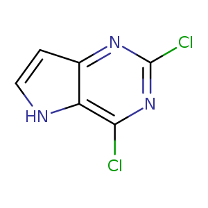 2,4-Dichloro-5H-pyrrolo[3,2-d]pyrimidine