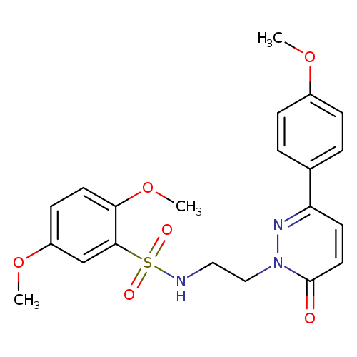 2,5-dimethoxy-N-{2-[3-(4-methoxyphenyl)-6-oxo-1,6-dihydropyridazin-1-yl]ethyl}benzene-1-sulfonamide