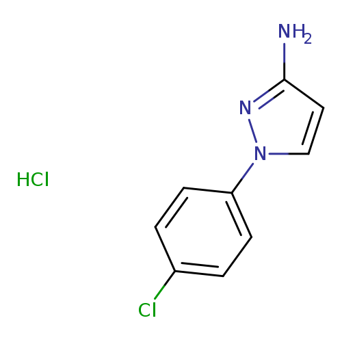 1-(4-chlorophenyl)-1H-pyrazol-3-amine hydrochloride