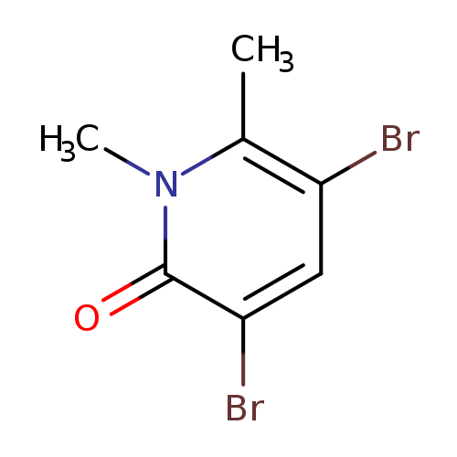 3,5-DIBROMO-1,6-DIMETHYL-1H-PYRIDIN-2-ONE