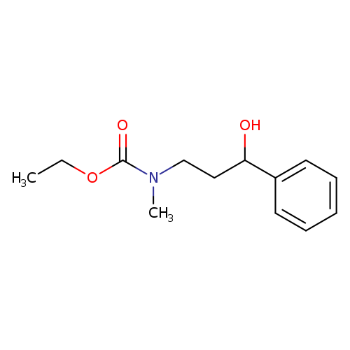 ethyl N-(3-hydroxy-3-phenylpropyl)-N-methylcarbamate