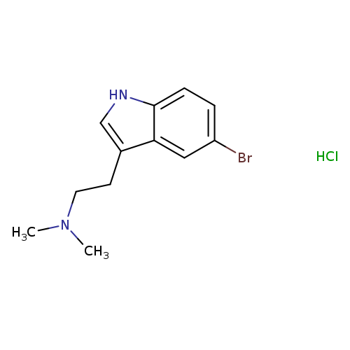 [2-(5-bromo-1H-indol-3-yl)ethyl]dimethylaminehydrochloride