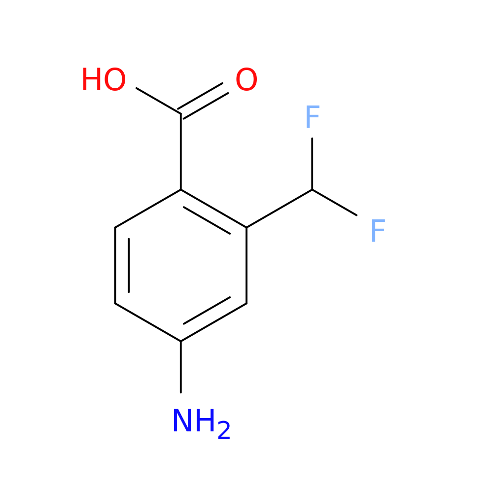 4-amino-2-(difluoromethyl)benzoic acid