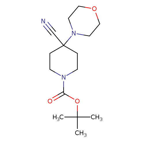 tert-Butyl 4-cyano-4-morpholinopiperidine-1-carboxylate
