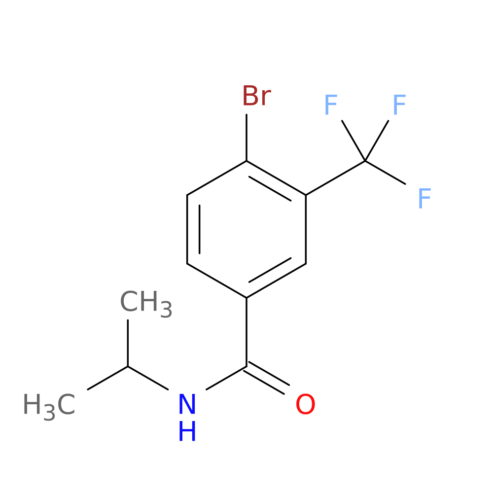 4-Bromo-N-(propan-2-yl)-3-(trifluoromethyl)benzamide
