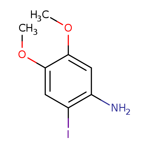 Benzenamine, 2-iodo-4,5-dimethoxy-
