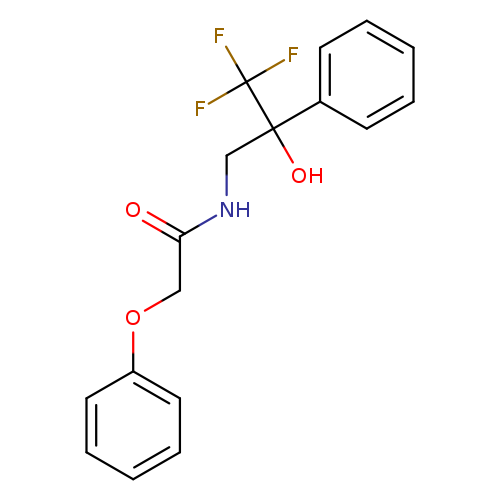 2-phenoxy-N-(3,3,3-trifluoro-2-hydroxy-2-phenylpropyl)acetamide