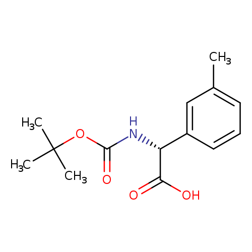 (R)-2-((tert-Butoxycarbonyl)amino)-2-(m-tolyl)acetic acid
