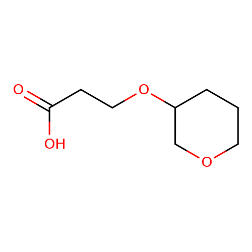 3-(oxan-3-yloxy)propanoicacid