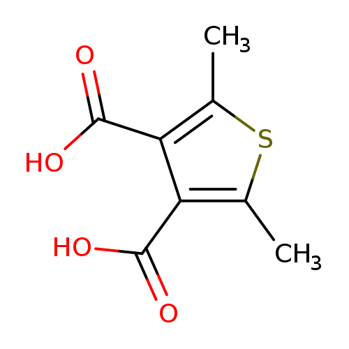 dimethylthiophene-3,4-dicarboxylic acid