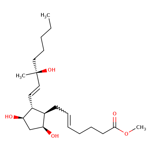 Prosta-5,13-dien-1-oic acid, 9,11,15-trihydroxy-15-methyl-, methylester, (5Z,9a,11a,13E,15S)-