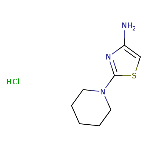 2-(Piperidin-1-yl)-1,3-thiazol-4-amine, HCl