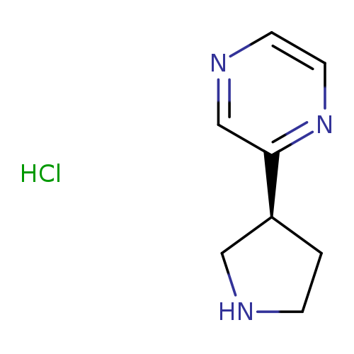 2-PYRROLIDIN-3-YL-PYRAZINE HCL